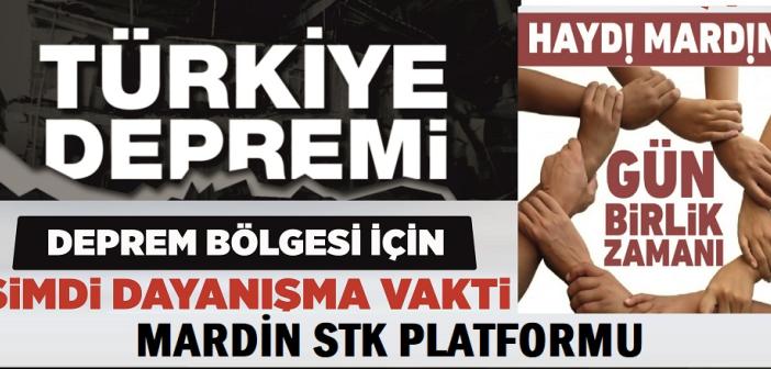 Mardin STK Platformundan Yardım Kampanyası!