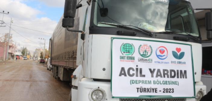Mardin deprem bölgelerine Umut oluyor