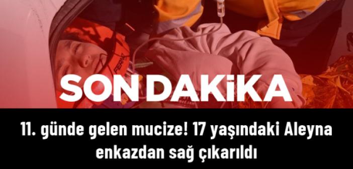Depremin 11. gününde enkazdan gelen Mucize