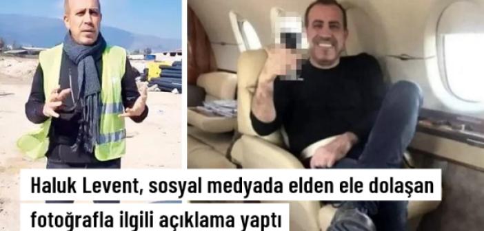 Haluk Levent, sosyal medyada elden ele dolaşan fotoğrafla ilgili açıklama yaptı