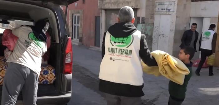 Umut Kervanı deprem bölgesine umut oldu!