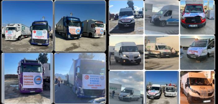 MAGİİD Yönetiminden Deprem Bölgesine Yardım