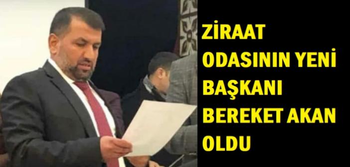 Ziraat Odası Akan'a emanet