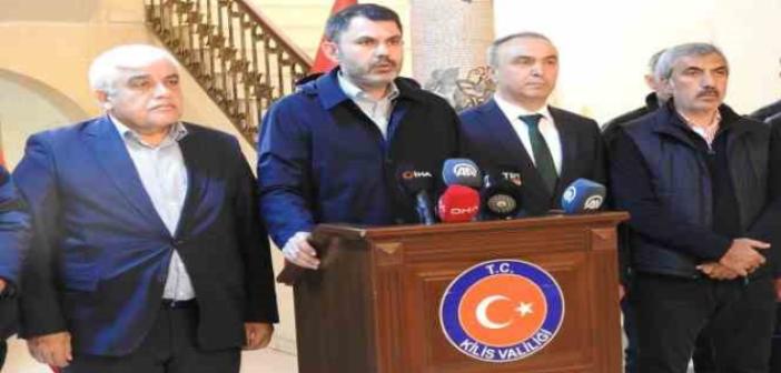 Bakan Kurum: "Cumhuriyet tarihinin en büyük afet konut seferberliği başladı"