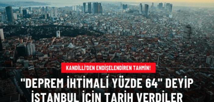 Kandilli'den İstanbul için korkutan tahmin: Yıl ve oranı bile verdiler