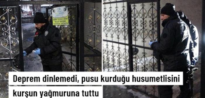 Pusu kurup husumetlisine kurşun yağdıran şahıs kayıplara karıştı