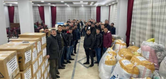 Yalım, deprem bölgesi için seferber oldu