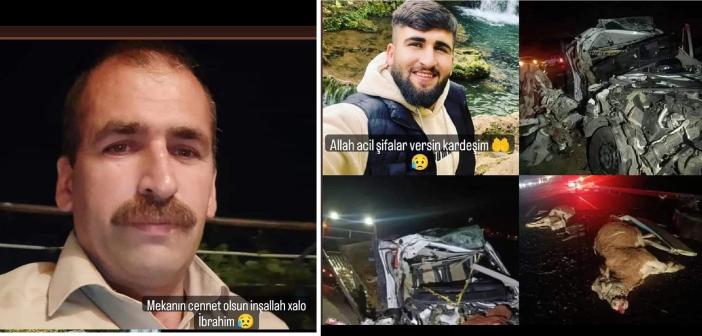 Feci Kazada; baba öldü,  oğlu ağır yaralı