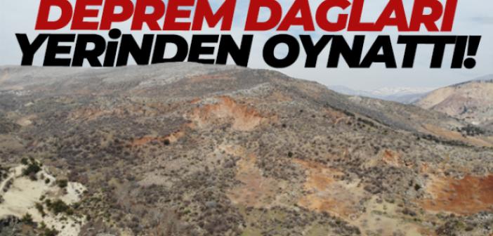 Deprem dağları yerinden oynattı