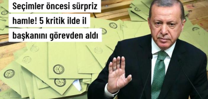 AK Parti il başkanları görevden alındı! Seçimlere az bir zaman kala kritik hamle!