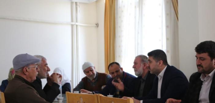 HÜDA PAR, misafir depremzedeleri ziyaret etti
