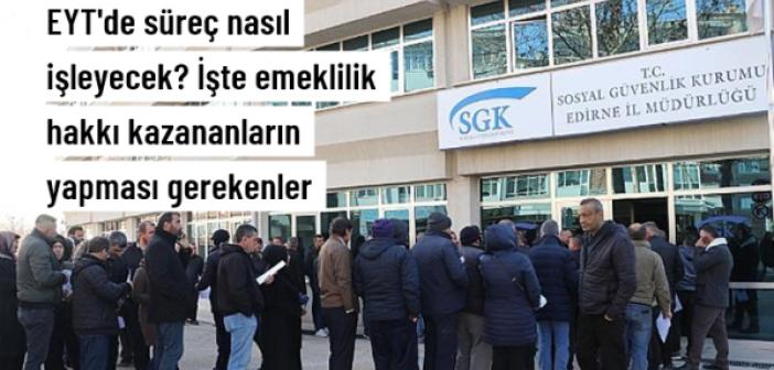 Milyonların merak ettiği soru yanıt buldu! İşte EYT'liler için emeklilik yol haritası