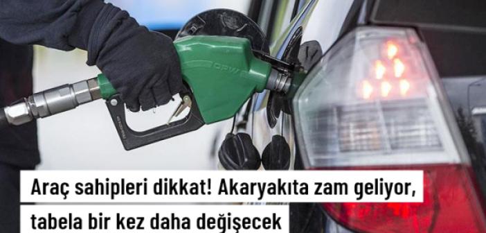 Araç sahipleri dikkat! Motorine 91 kuruşluk zam geliyor