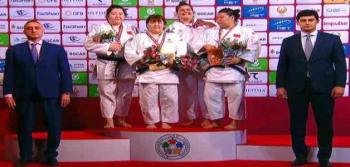 Milli judocu Hilal Öztürk, Taşkent’te bronz madalya kazandı