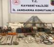 Jandarmadan izinsiz kazı yapan şahıslara suçüstü: 4 gözaltı