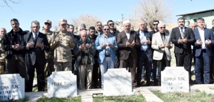 Açıkyol Şehitleri, mezarları başında anıldı