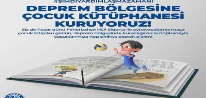 Arkas Spor’dan deprem bölgesindeki çocuklara kitap yardımı