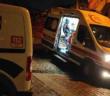 Babasına öfkelendi, yumruk attığı cam elini kesti