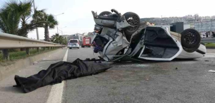 Trabzon’da sahil yolunda kaza: 1 ölü, 4 yaralı