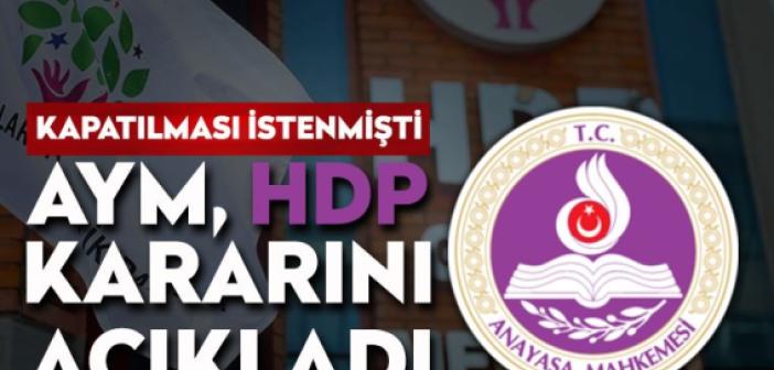 HDP'nin Hazine yardımı hesaplarına bloke kararı kaldırıldı