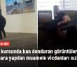 ŞOK Görüntüler! Küçücük çocukları tekme tokat dövdü