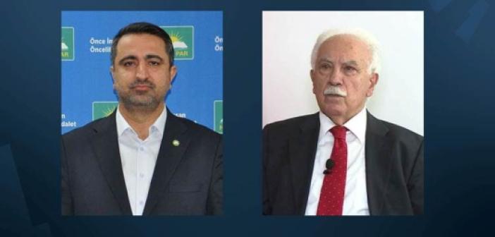 HÜDA PAR’dan Doğu Perinçek’e ‘Öcalan’ göndermeli yanıt