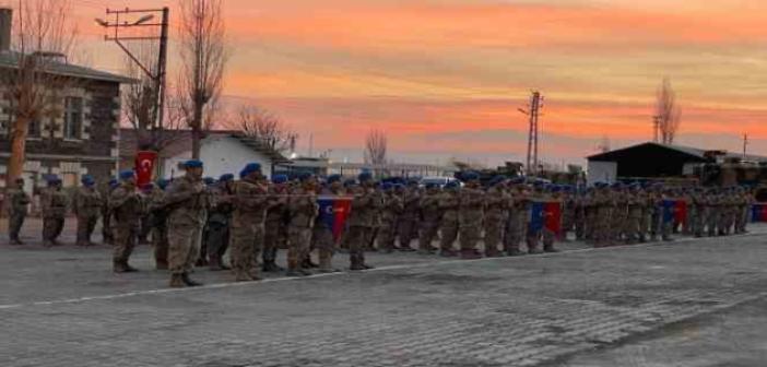 Kağızman’da komandolar El-Bab’a dualarla uğurlandı