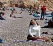 Doğuda kar Antalya’da bahar