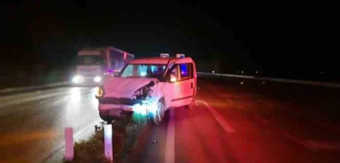 Gönen’de trafik kazası: 3 yaralı