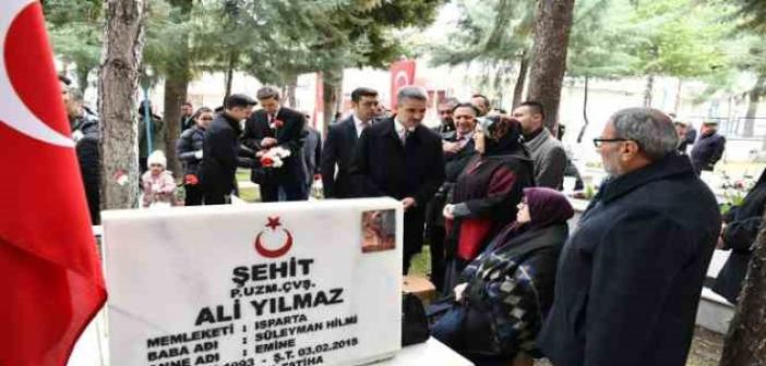 Isparta’da 18 Mart Şehitler Günü ve Çanakkale Zaferi’nin 108. yıl dönümü