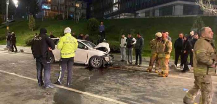 Silivri’de otobüs ile otomobil çarpıştı: 1 ölü, 2 yaralı