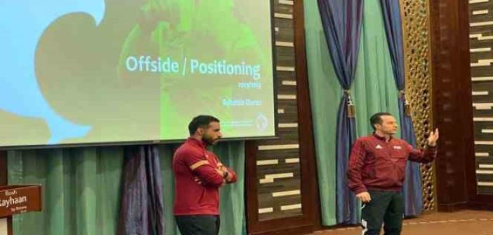 Bahattin Duran, Suudi Arabistan’da hakemlere eğitim verdi