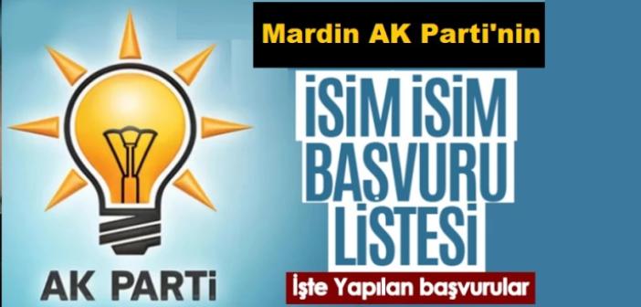 AK Parti'nin Mardin Aday Adayı listesi kesinleşti