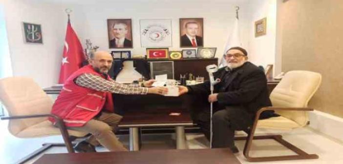 87’lik dede emekli maaşını depremzedelere bağışladı