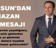 AK Parti Milletvekili Aday Adayı Dursun'dan Ramazan mesajı
