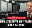 Bakanların tamamı büyükşehirlerde aday yapacak
