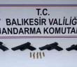 Balıkesir İl Jandarma Komutanlığınca silah, mühimmat imal ve ticaretine operasyon