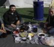 Deprem bölgesinde ilk iftar