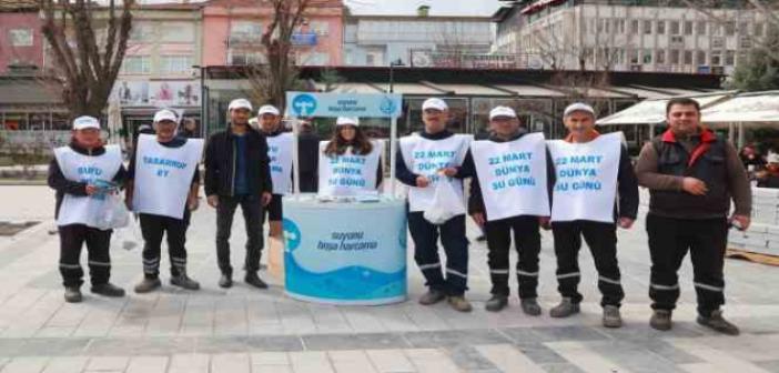 Uşak Belediyesinden su için farkındalık etkinliği