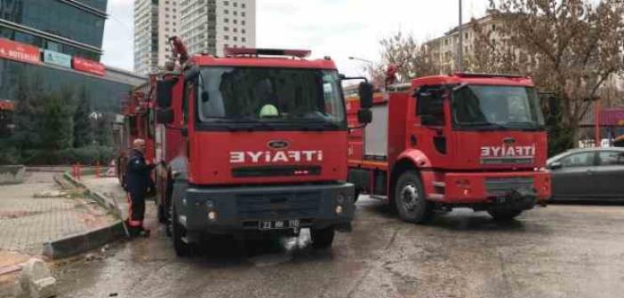 Elazığ’da baca yangını korkuttu