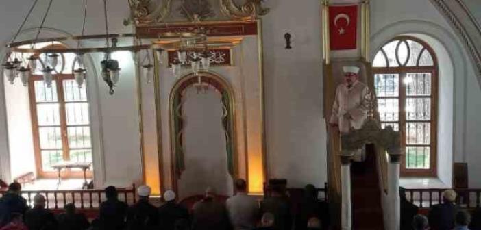 Ramazan ayının ilk Cumasında Muğlalılar Kurşunlu Camii’ni hınca hınç doldurdu