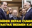 Son Dakika: Yeniden Refah Partisi, Cumhur İttifakı'na katıldı
