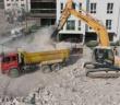 Osmaniye’de enkaz kaldırma çalışmaları dron ile görüntülendi