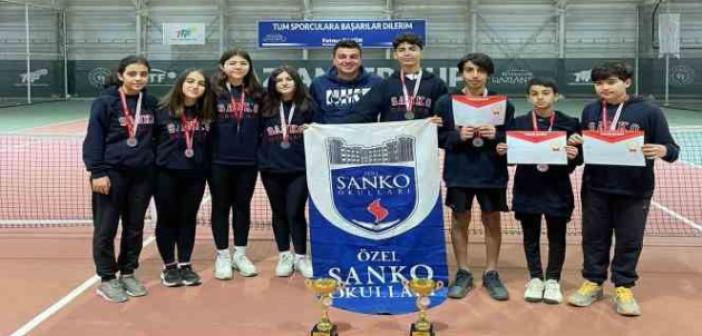 SANKO Okulları’nın tenis başarısı