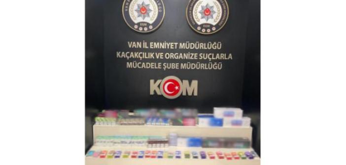 Van’Da gümrük kaçağı malzemeler ele geçirildi