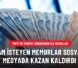 Sosyal medyada memurun zam isyanı! Kısa sürede 200 bine yakın tweet atıldı