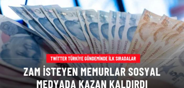 Sosyal medyada memurun zam isyanı! Kısa sürede 200 bine yakın tweet atıldı