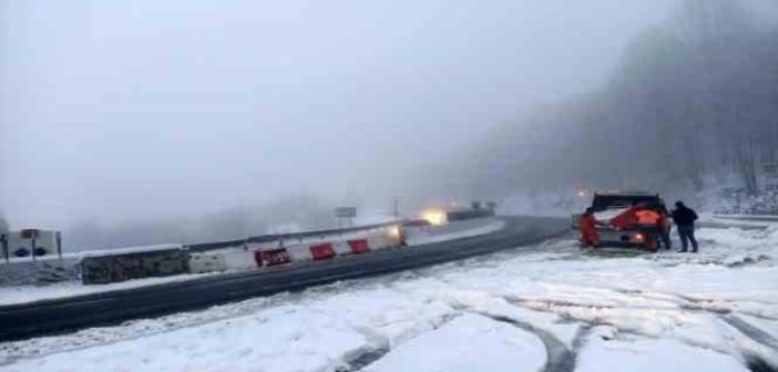 Bolu Dağı İstanbul istikameti trafiğe açıldı