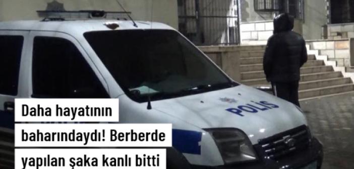 Berberde silah şakası, 16 yaşındaki gencin ölümüne neden oldu