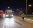 Burdur - Antalya karayolu buzlanma nedeniyle trafiğe kapatıldı